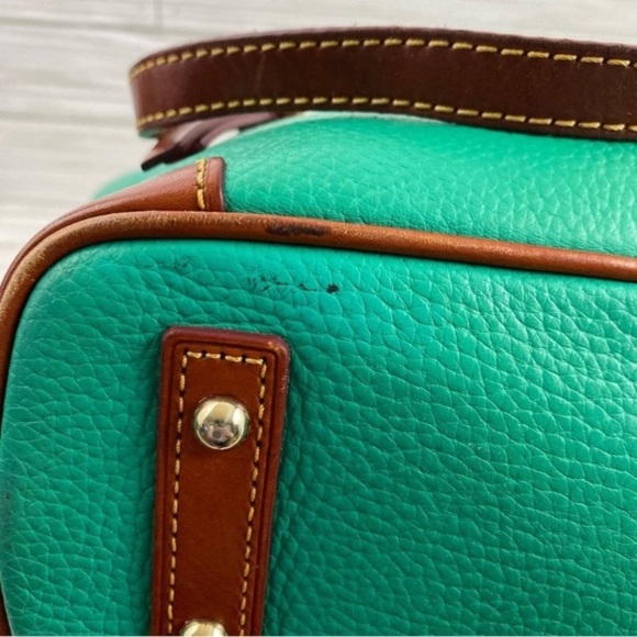 Dooney & Bourke Charleston Spearmint Pebble Shopper Tote Bag - Picture 8 of 13